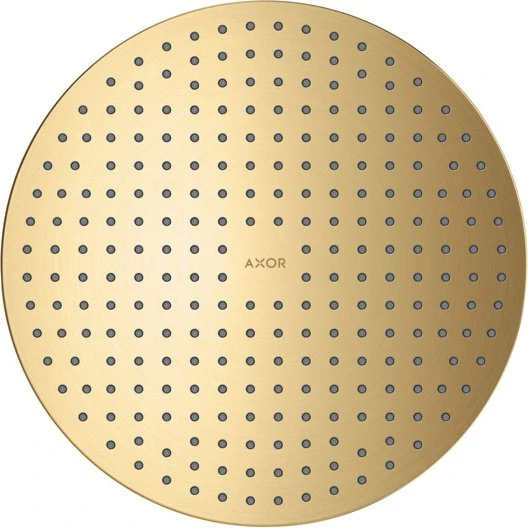Hansgrohe Axor ShowerSolutions Kopfbrause 300 1jet brushed goldoptik