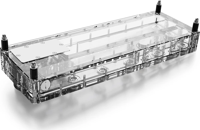 Alphacool Core Distro Plate 360 Links mit VPP, Verteilerplatte mit Pumpe
