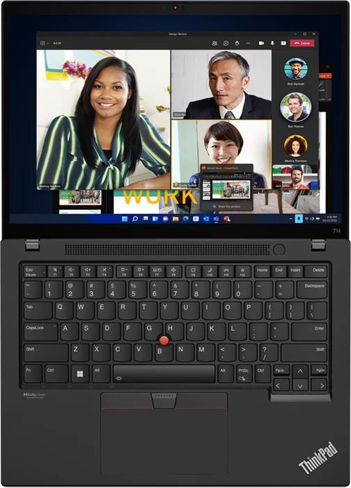 Lenovo ThinkPad T14 G3 (AMD), Thunder Black, Ryzen 5 PRO 6650U, 16GB RAM, 512GB SSD, DE