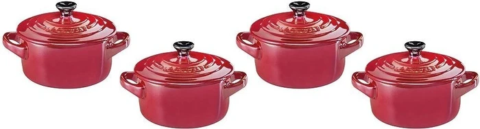Le Creuset Mini-Cocotte Topf, 4-tlg.