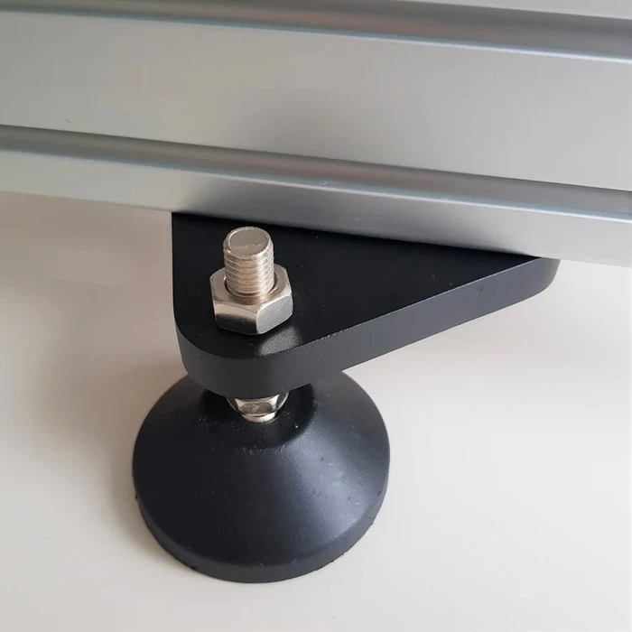 Pro Simrig verstellbare Füße für Monitorständer, schwarz