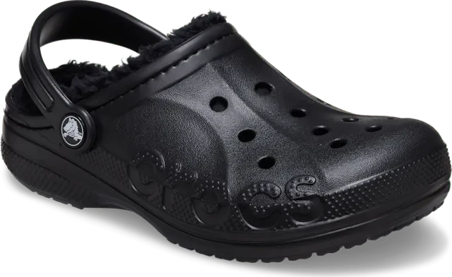 Crocs Baya Lined Clog schwarz (Junior)