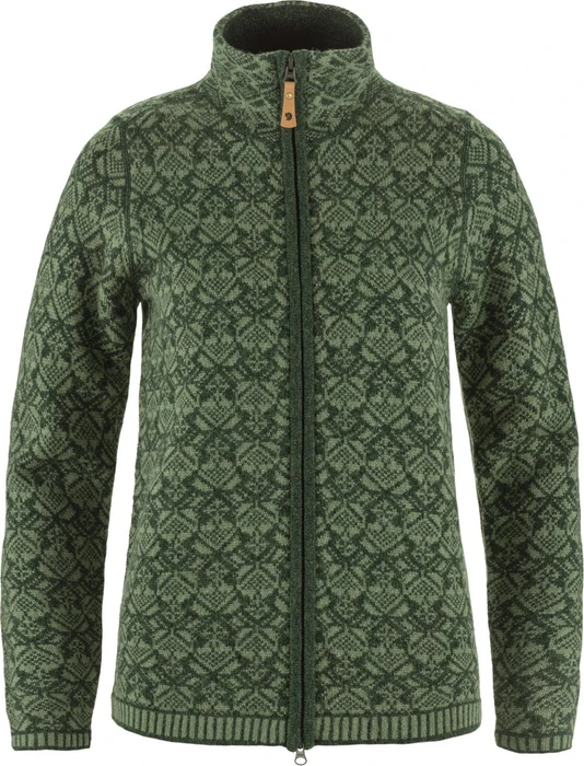 Fjällräven Snow Strickjacke deep forest (Damen)