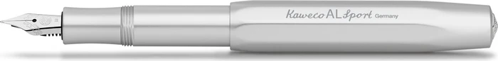 Kaweco AL Sport silber, rechte Hand, extra breit