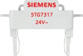 Siemens DELTA Schalter und Taster LED-Leuchteinsatz 24V/50Hz, rot