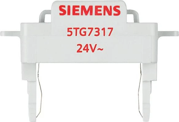 Siemens DELTA Schalter und Taster LED-Leuchteinsatz 24V/50Hz, rot