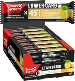 Power System Lower Carb Bar Lemon Cheesecake 1.12kg (28x 40g)