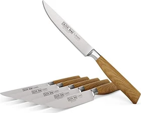 Burgvogel Oliva Line Steakmesser, 7 Stück