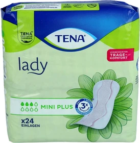 Tena Lady Mini Plus Hygieneeinlage, 24 Stück
