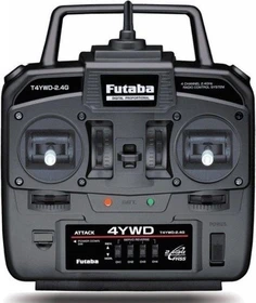 Futaba Attack T4YWD 4-Kanal FHSS + R214FGE Fernsteuerung