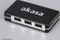 Akasa Connect 7 USB-Hub, 7x USB-A 2.0, USB 2.0 Mini-B [Buchse] Vorschaubild