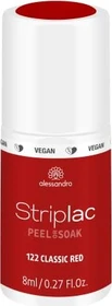 Alessandro StripLac Peel Or Soak Nagellack 122 classic red, 8ml