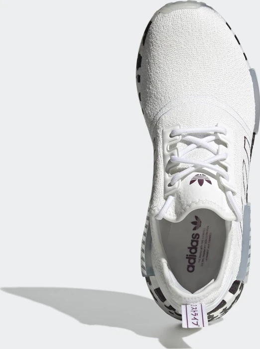 adidas NMD_R1 cloud white/active purple (Damen)