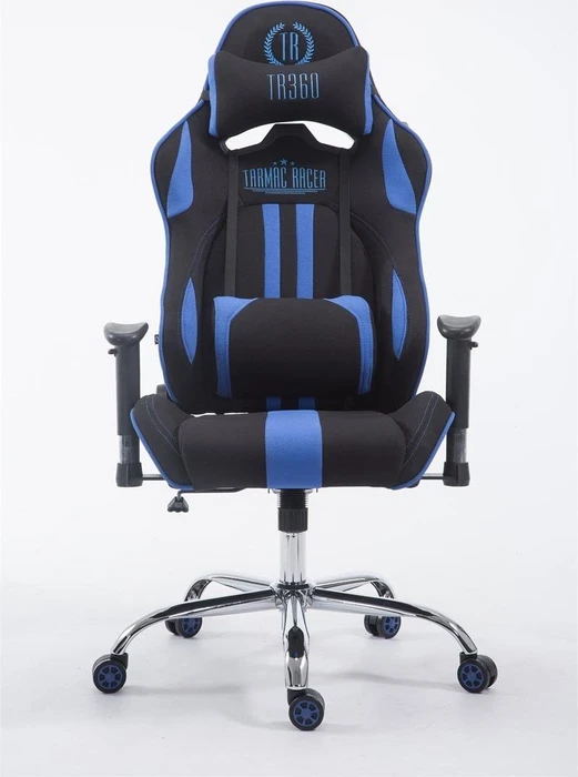 CLP Racing Limit V2 Stoff Gamingstuhl, schwarz/blau