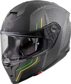 Premier Helmets Technical Hyper BP matt schwarz/grau/grün/gelb