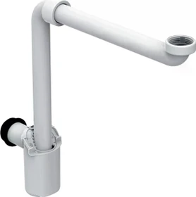 Geberit Direktsiphon für Waschtisch, Raumsparmodell, Abgang horizontal 32mm