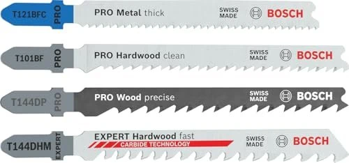 Bosch Professional Wood and Metall Stichsägeblatt-Set, 15-tlg.