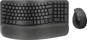 Logitech Wave Keys and Lift Combo, schwarz, Logi Bolt, USB/Bluetooth, UK