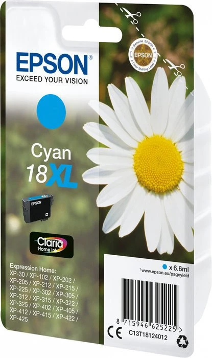 Epson Tinte 18XL cyan hohe Kapazität