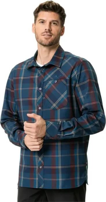 Vaude Neshan IV Hemd langarm dark sea (Herren)