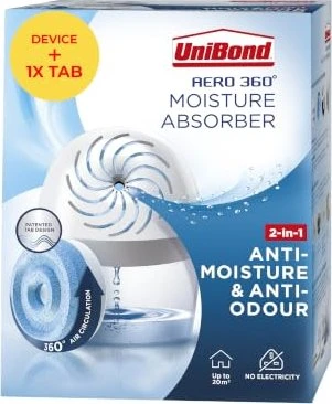 Unibond Aero 360 Trockenmittel-Luftentfeuchter, 450g