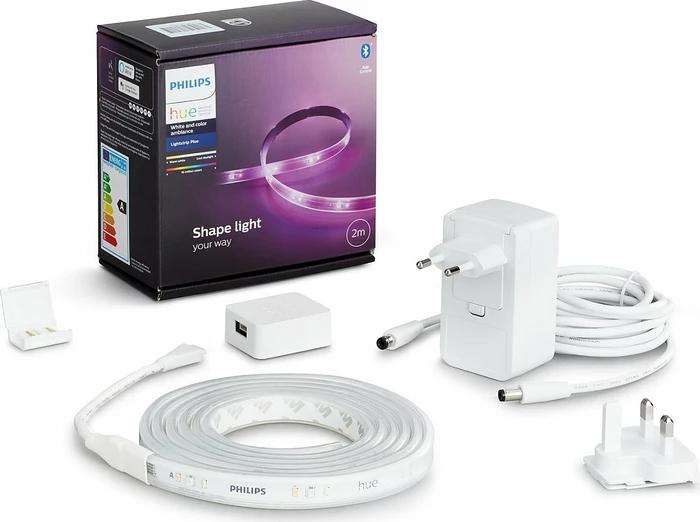 Philips Hue White and Color Ambiance LED Lightstrip Plus Basis 2m