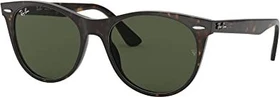 Ray-Ban RB2185 Wayfarer II Classic 55mm gloss tortoise/green classic