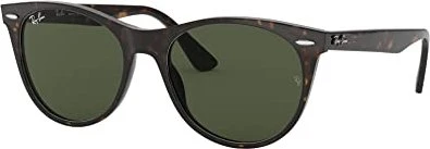 Ray-Ban RB2185 Wayfarer II Classic 55mm gloss tortoise/green classic