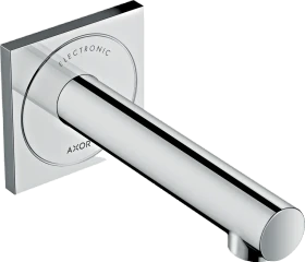 Hansgrohe Axor Uno Elektronik-Waschtischmischer Unterputz für Wandmontage mit Auslauf 161mm chrom
