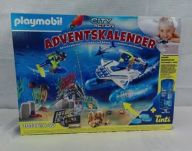 playmobil Weihnachten - Adventskalender City Action Badespaß Polizeitaucheinsatz