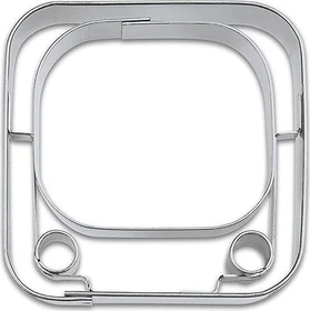 Städter Präge-Ausstecher App-Cutter Y-Tube 6.5cm