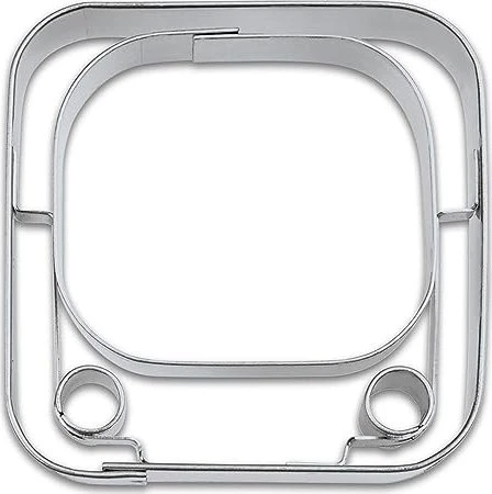 Städter Präge-Ausstecher App-Cutter Y-Tube 6.5cm
