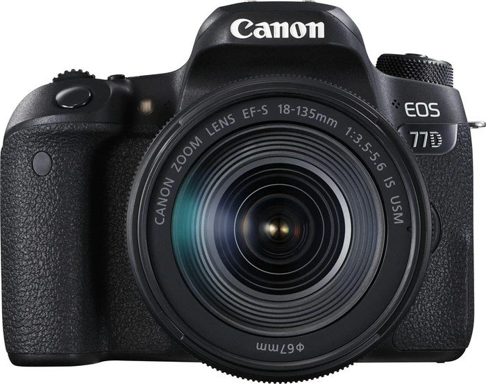 Canon EOS 77D mit Objektiv EF-S 18-135mm 3.5-5.6 IS USM