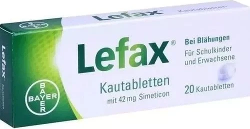 Bayer Lefax Kautabletten, 20 Stück