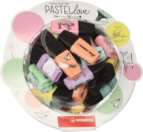 STABILO Boss Mini Pastellove sortiert, 50er-Set