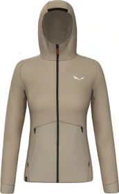Salewa Puez Merino Durastretch Hoody Funktionsjacke beige/quicksand (Damen)