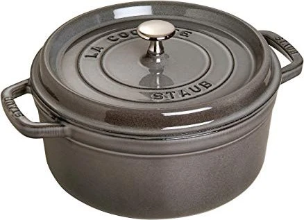 Zwilling Staub Cocotte Schmortopf rund 18cm 1.7l grafitgrau