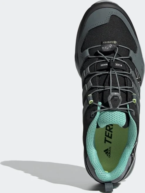 adidas Terrex Swift R2 GTX core black/blue oxide/acid mint (Damen)