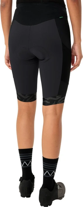 Vaude Kuro Tights II Fahrradhose kurz schwarz (Damen)