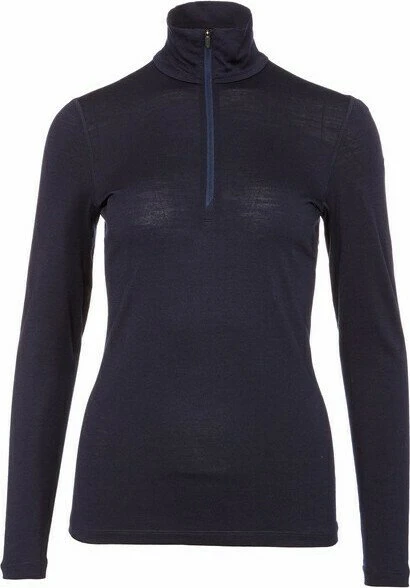 Icebreaker Merino 200 Oasis Half Zip Funktionsshirt langarm midnight navy (Damen)