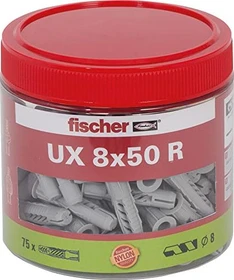 fischer UX 8x50 R Universaldübel, 8x50mm, 75 Stück