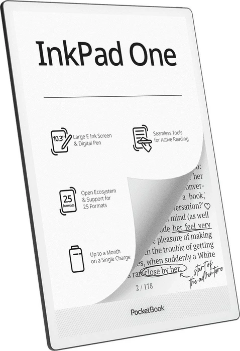 PocketBook InkPad One, Matte Black, 32GB Flash