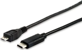 Equip USB 2.0 Micro-B auf USB-C 2.0 Adapterkabel, 1m (12888407)