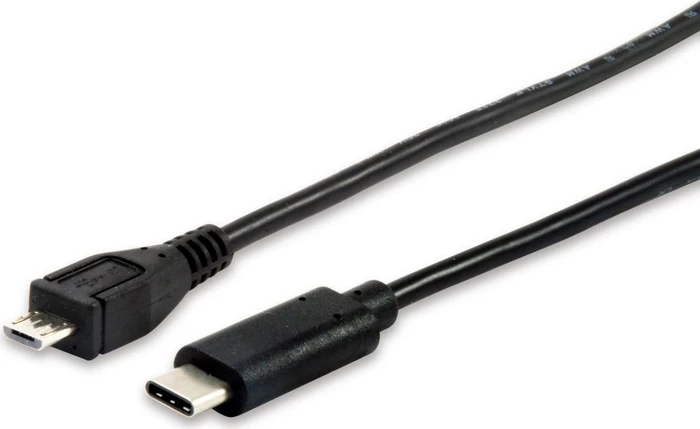 Equip USB 2.0 Micro-B auf USB-C 2.0 Adapterkabel, 1m