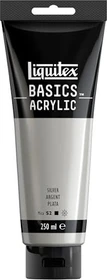 Liquitex Basics Acrylic silver, 250ml