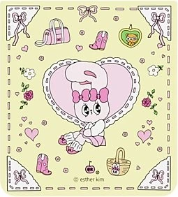 Samsung Xplus Flipsuit Case Esther Bunny Ribbon für Galaxy Z Flip7