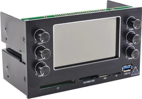 Phobya MaxGuide 6 Dualbay, 2x 5.25" Dualbay Lüftersteuerung 6-Kanal