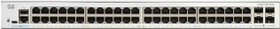 Cisco Catalyst 1200 Rackmount Gigabit Managed Switch, 48x RJ-45, 4x SFP+ (C1200-48T-4X)