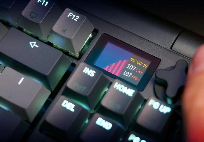 Cherry MX 8.3 TKL Wireless, Starfall Grey, grau/schwarz, MX2A RGB RED, USB/Bluetooth, DE