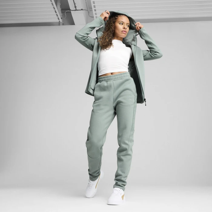 Puma Evostripe Trainingshose lang green moon (Damen)